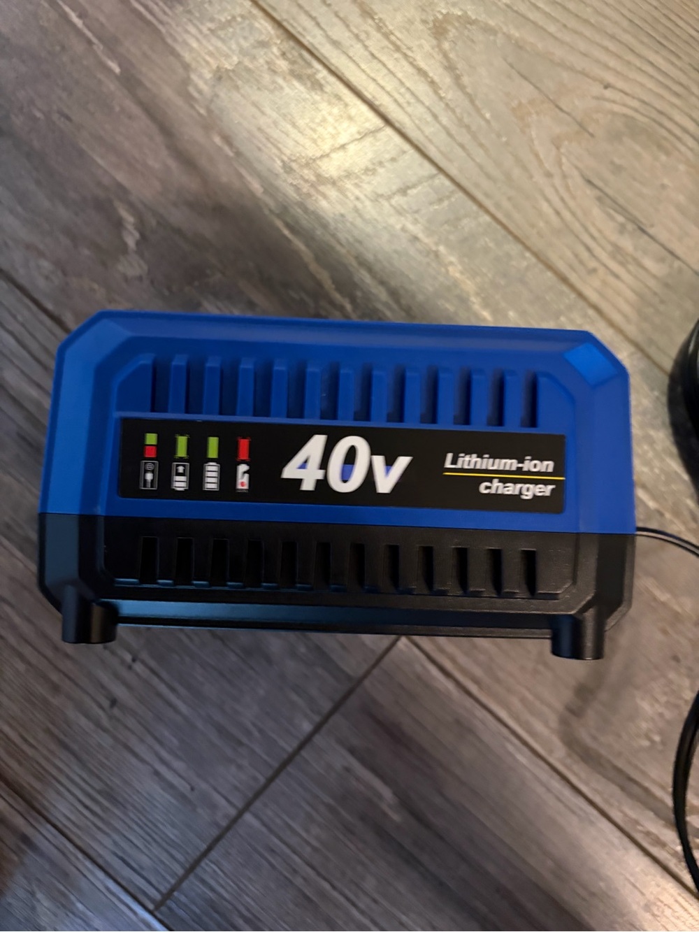 Kobalt 40v Lithium-ion Charger - Blue/Black